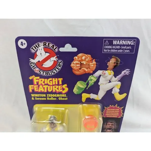 2024 THE REAL GHOSTBUSTERS Fright Features WINSTON ZEDDEMORE Action Figure‎ NEW - Picture 4 of 13